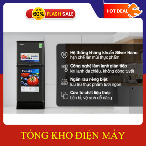 nhắn shop đặt hàng_  SaleHR T6120TDG  Tủ Lạnh Funiki 120L HR T6120TDG (Làm lạnh gián tiếp, Non – Inv