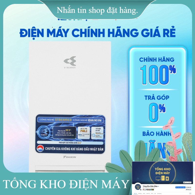 ib giảm thêm_  MC30YVM7  Máy lọc không khí Daikin MC30YVM7 (23m²)  Hàng chính hãng _miễn phí lắp đặt