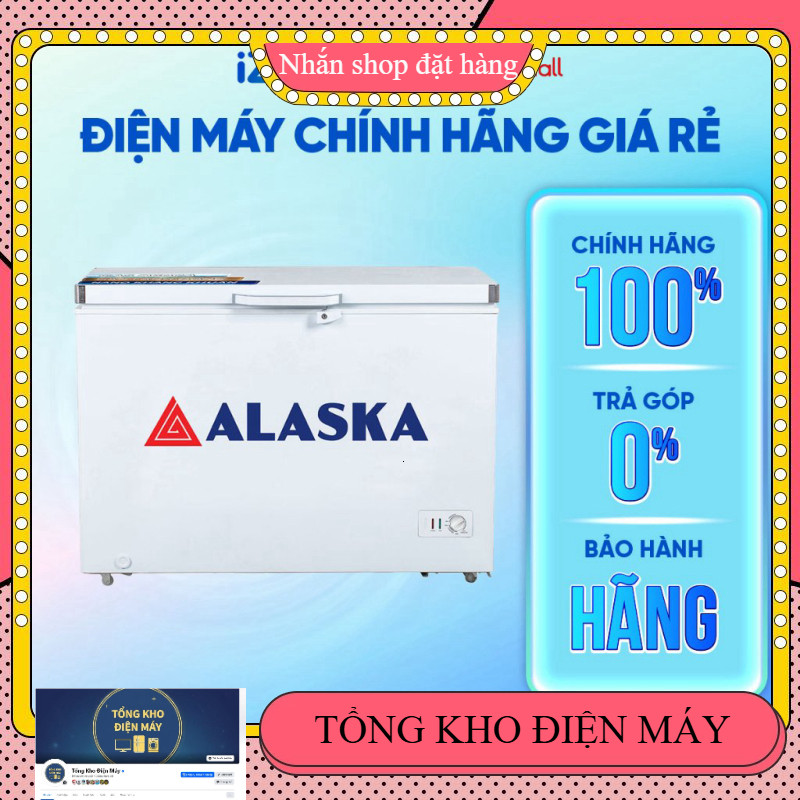 ib đặt hàng nhanh_ BD 300C  Tủ đông Alaska 205 lít BD 300C  Hàng chính hãng _miễn phí lắp đặt