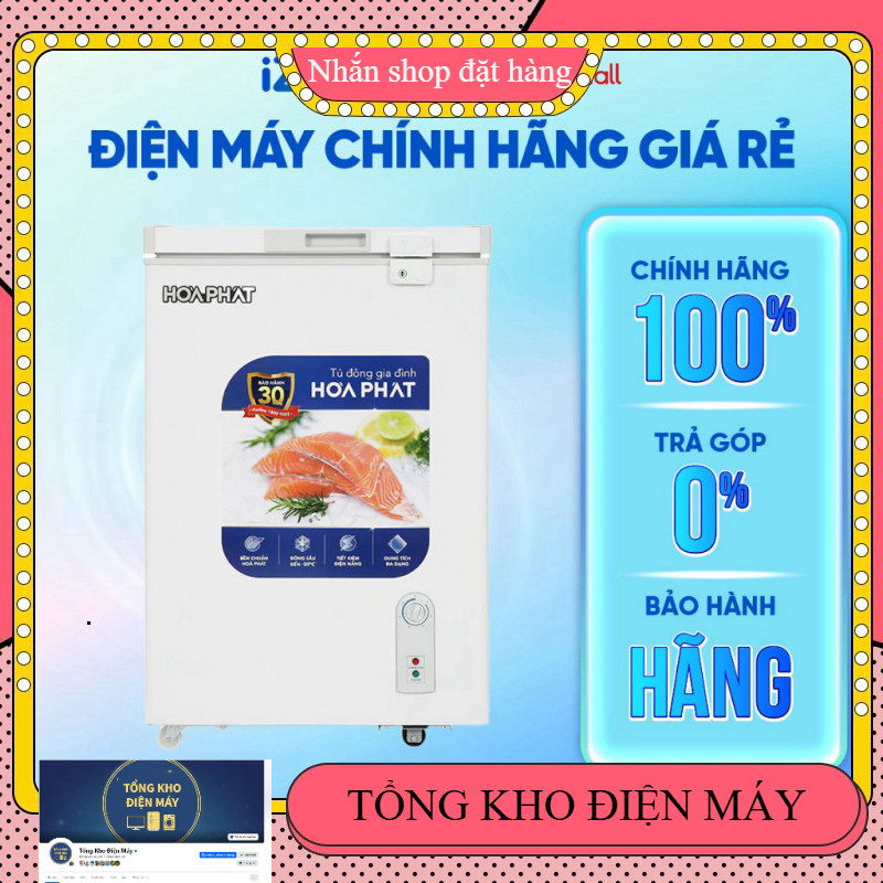ib đặt hàng nhanh_ HPF AD6107  Tủ đông Hòa Phát 107 Lít HPF AD6107  Hàng chính hãng _miễn phí lắp đặ