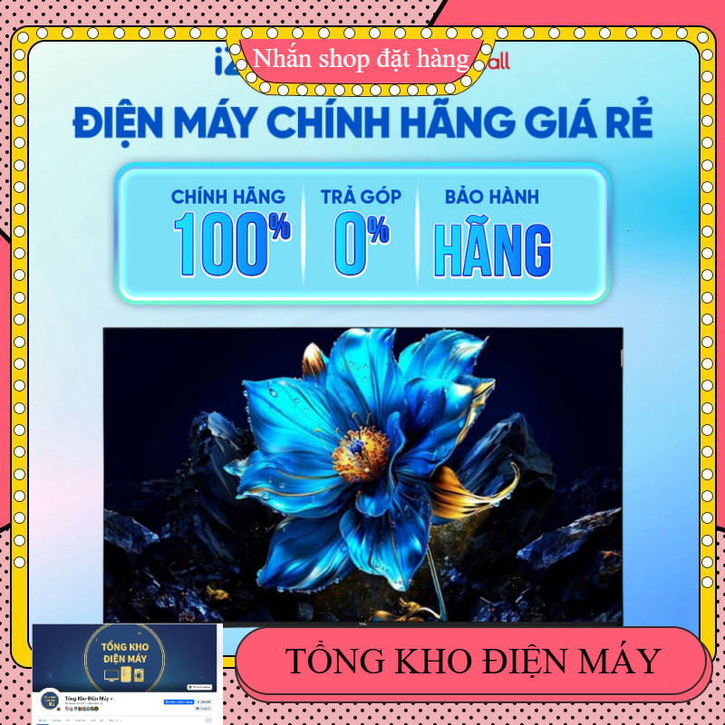 ib đặt hàng nhanh_ 43P7K  Google Tivi QLED TCL AI 4K 43 inch 43P7K  Hàng chính hãng _miễn phí lắp đặ