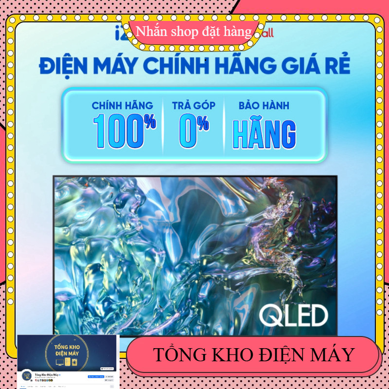 ib đặt hàng nhanh_ 55Q60DA  Smart Tivi QLED Samsung 4K 55 inch QA55Q60DA  55Q60D  Hàng Chính Hãng _m