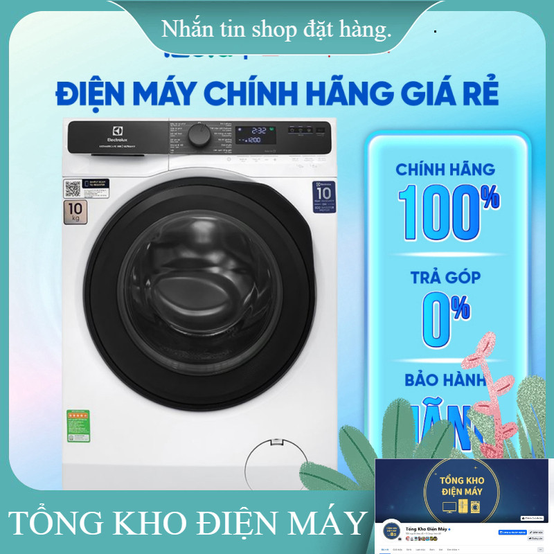 ib giảm thêm_  EWF9023P5WC  Máy giặt Electrolux 9 kg UltimateCare 500 Inverter EWF9023P5WC  Hàng chí