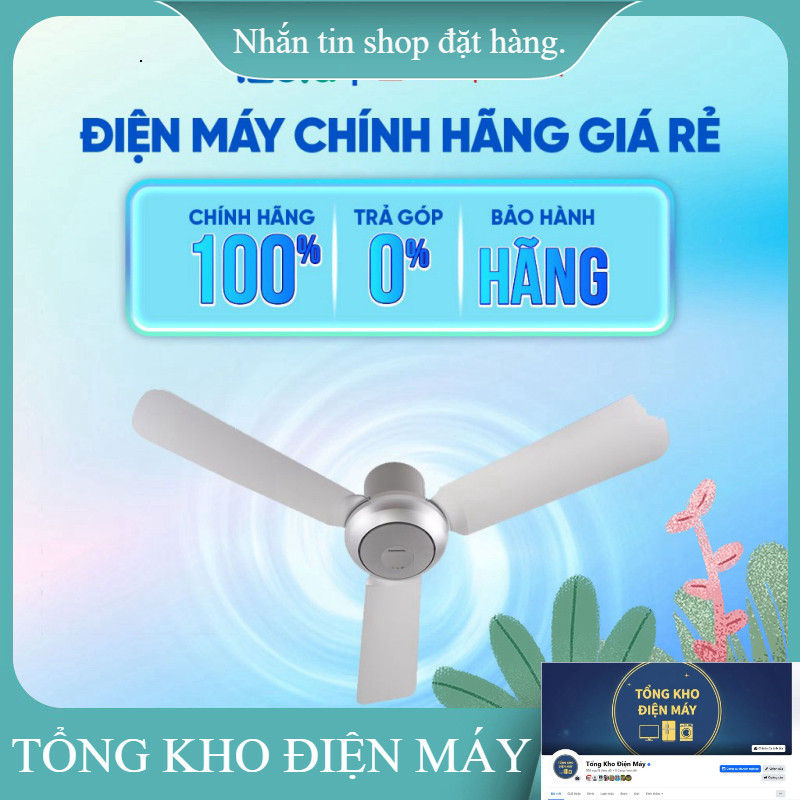 ib giảm thêm_  F48CZL  Quạt trần Panasonic 3 cánh F48CZL 55W  Hàng chính hãng _miễn phí lắp đặt