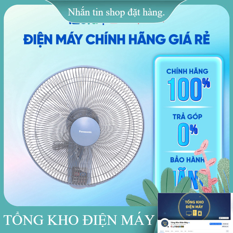ib giảm thêm_  F409MB  Quạt treo Panasonic F409MB  Hàng chính hãng _miễn phí lắp đặt
