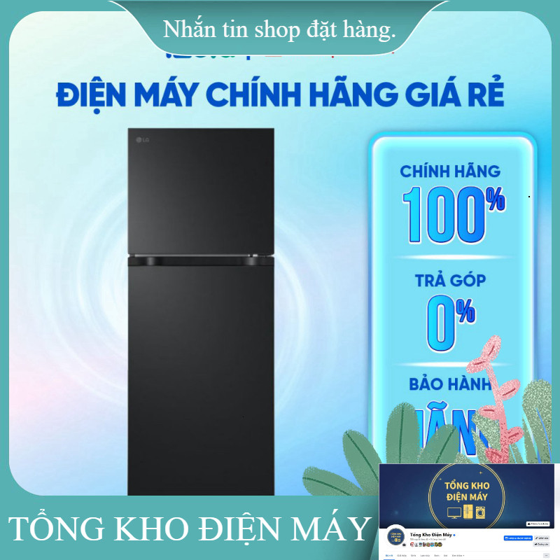 ib giảm thêm_  LTB21BLMI  Tủ lạnh LG Inverter 217 lít LTB21BLMI  Hàng chính hãng _miễn phí lắp đặt