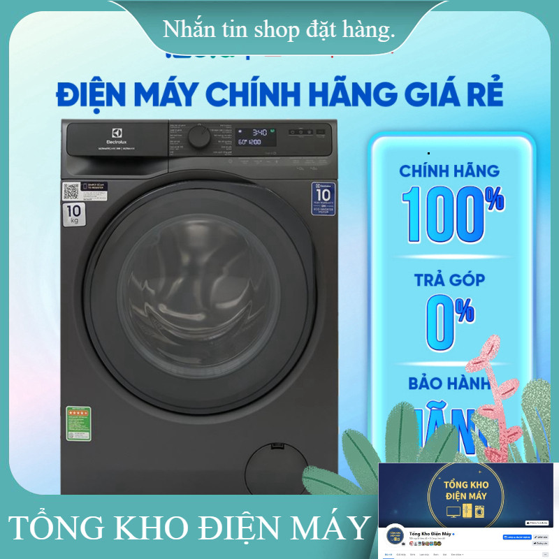 ib giảm thêm_  EWF1023P5SC  Máy giặt Electrolux UltimateCare 500 Inverter 10 kg EWF1023P5SC  Hàng ch