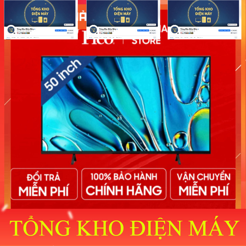 nhắn đặt hàng_ Tivi LED Sony 4K 50 inch K50S30 Google TV .. Miễn phí giao hàng . _tkdm.247