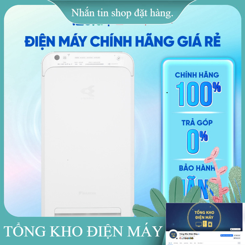 ib giảm thêm_  MC55UVM6  Máy lọc không khí Daikin MC55UVM6 (41m²)  Hàng chính hãng _miễn phí lắp đặt