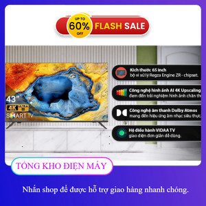 ib nhận voucher ✔️_  Smart Tivi Toshiba 4K 65 inch 65E330NP 2024  THÁI LAN _ib đặt hàng _miễn phí lắ