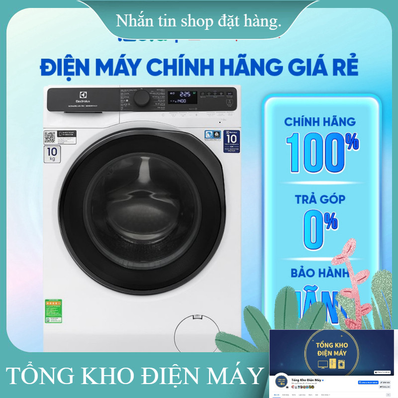 ib giảm thêm_  EWF1043R7WC  Máy giặt Electrolux UltimateCare 700 Inverter 10 kg EWF1043R7WC  Hàng ch