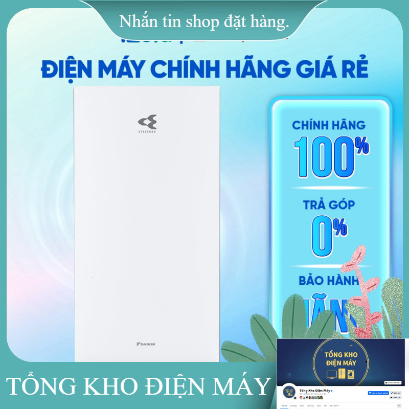 ib giảm thêm_  MC80ZVM7  Máy lọc không khí Daikin MC80ZVM7 (62m²)  Hàng chính hãng _miễn phí lắp đặt