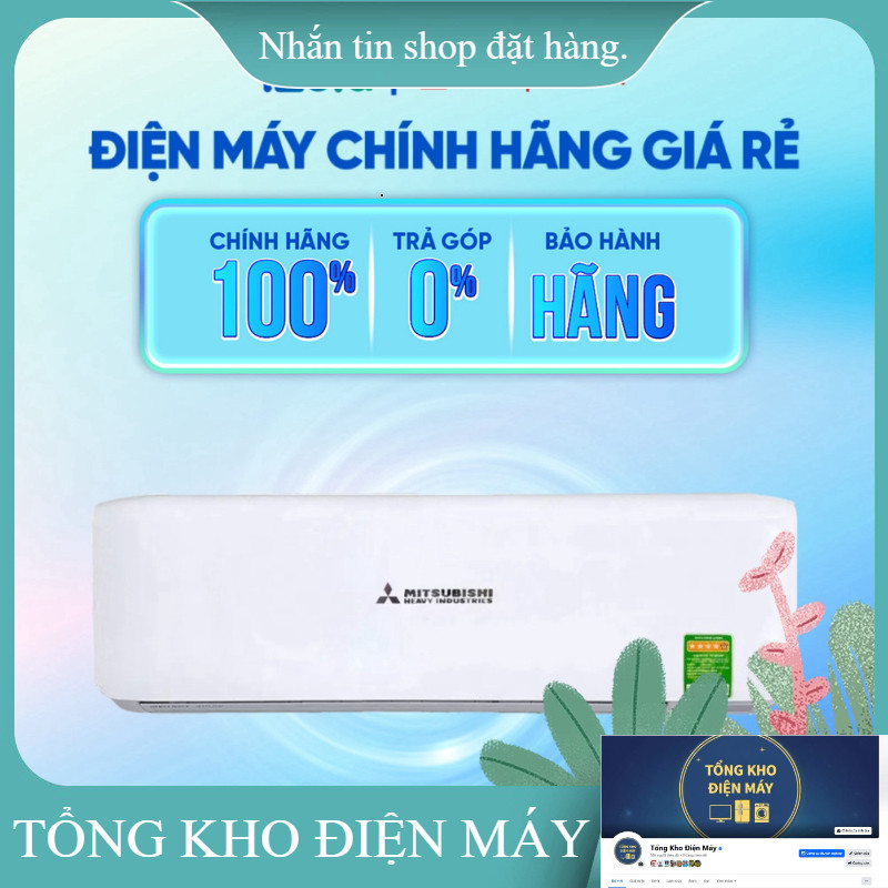 ib giảm thêm_  SRK18YXSW5  Máy lạnh Mitsubishi Heavy Inverter 2HP SRK18YXSW5  Hàng chính hãng _miễn 