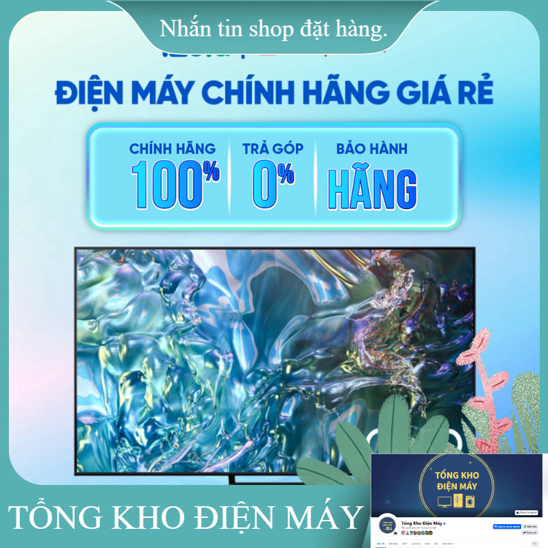 ib giảm thêm_  65Q60DA  Smart Tivi QLED Samsung 4K 65 inch QA65Q60DA  65Q60D  Hàng Chính Hãng _miễn 