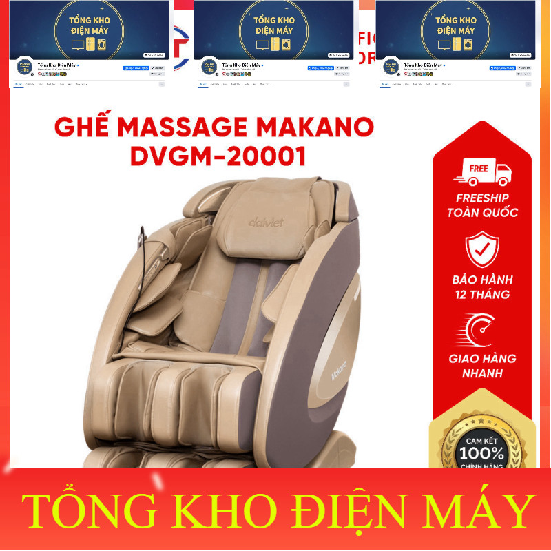 ib shop_ Ghế Massage Makano DVGM20001 _siêu khuyến mãi