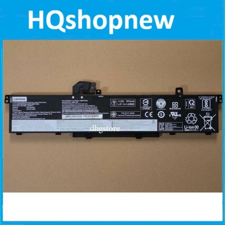 ⚡️ Pin Lenovo ThinkPad P15 P15S P15V P17 T15G Gen 1 Gen 2, L19L6P71 L19C6P71, 94Wh - New