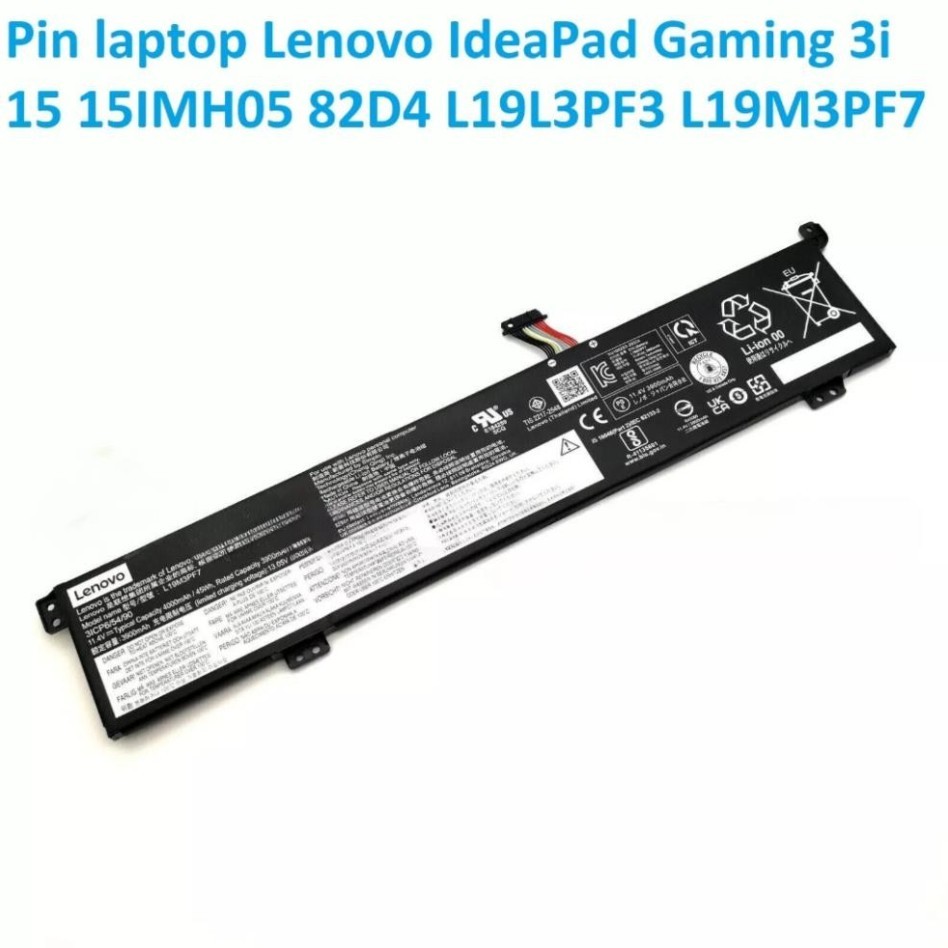⚡️ Pin Lenovo IdeaPad Gaming 3i 15 15IMH05 82D4 L19L3PF3 L19M3PF7 New