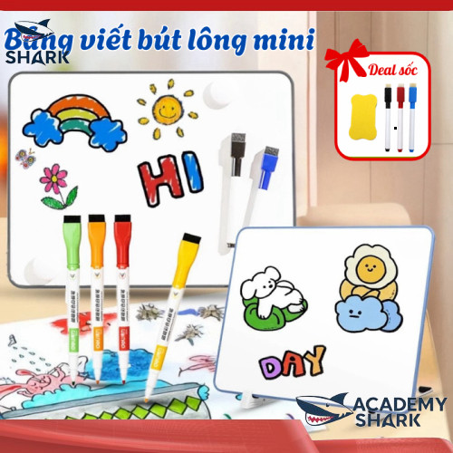 【Shark Academy】 Bảng Từ Nam Châm Pami Home Nhỏ - Lý Tưởng Cho Ghi Chú, Học Tập Với Bút Lông Dễ Dùng