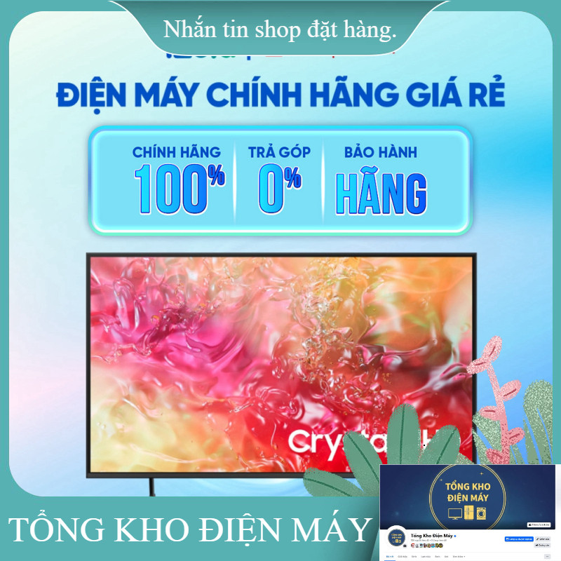 ib giảm thêm ✔️_  43DU7000  Smart Tivi Samsung UHD 4K 43 inch 43DU7000  Hàng Chính Hãng _hàng mới ch