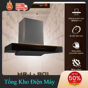 nhắn shop nhận voucher ✔️_  Còn 1cHút mùi Junger HRJ901 Vẫy tay cảm ứng Công suất 1600m3/h  _siêu gi