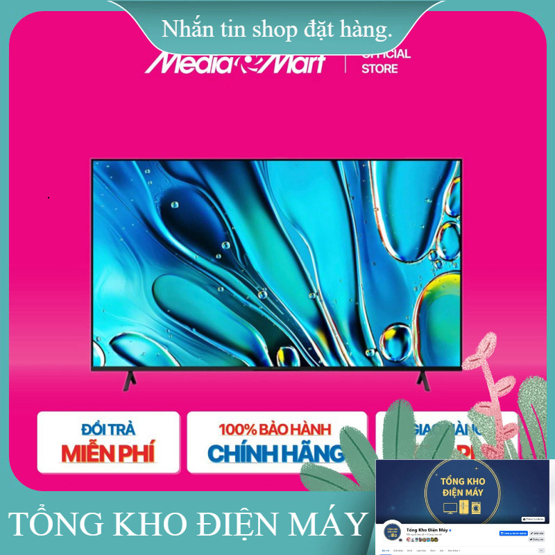 ib giảm thêm ✔️_  [MEDIAMART]  Google Tivi Sony BRAVIA 3 LED 4K 55 inch K55S30  FREESHIP,Bảo hànhchí