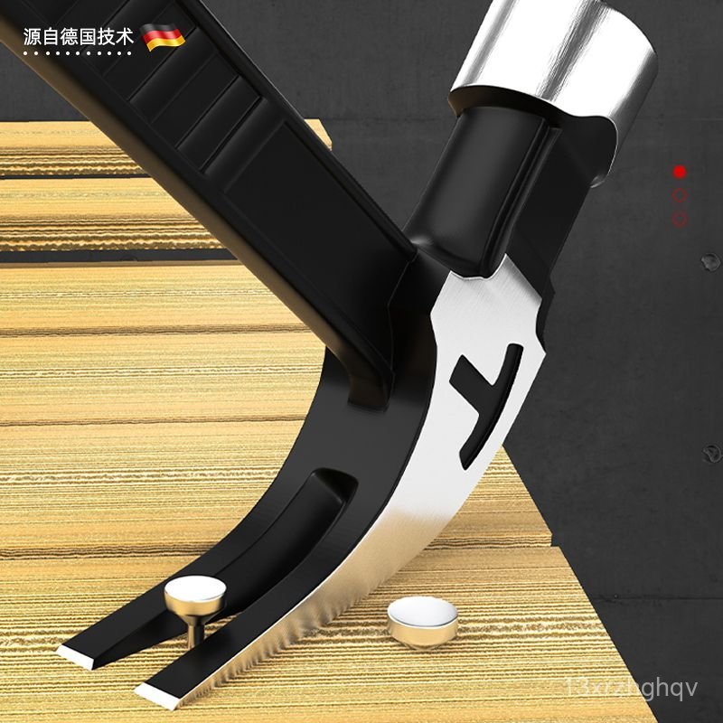 Búa tháo đinh gỗ, búa móng tay đặc biệt, búa đa chức năng gia đình, công cụ an toàn tháo đinh, búa đ