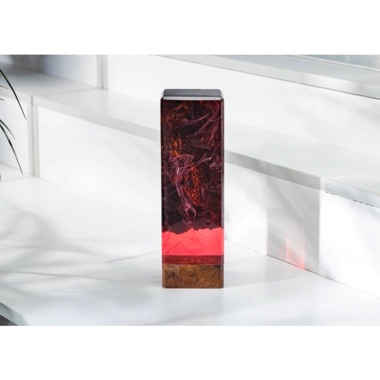 Đèn Gỗ Resin Epoxy, Lamp Resin Wood Epoxy, Lamp Resin Wood Epoxy Custom Handmade