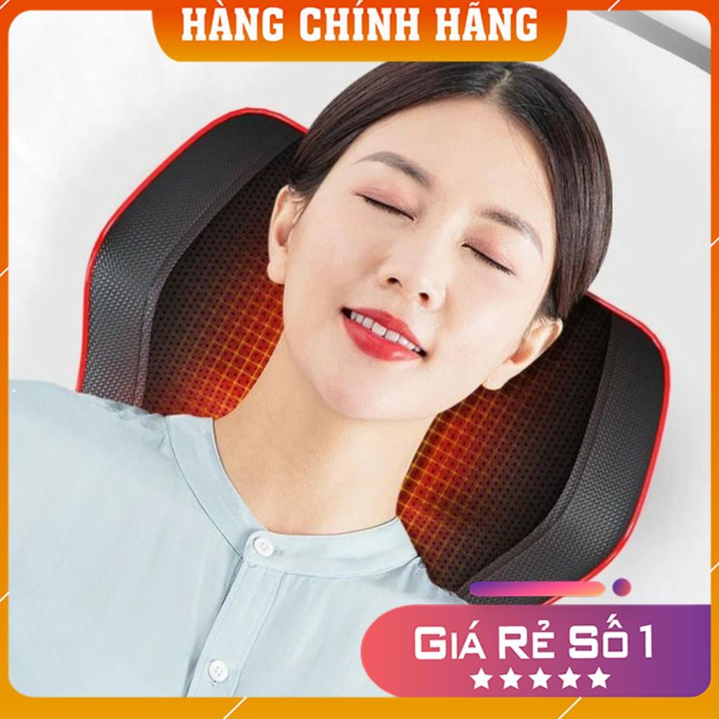 [Hàng Chính Hãng] Gối massage, gối massage Cổ Vai Gáy, massage toàn thân đa năng cao cấp giúp cao cấp giúp thư giãn lưng