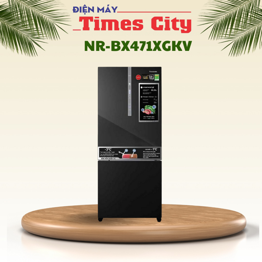 Tủ lạnh Panasonic Inverter 420 Lít NR-BX471XGKV Mới 2022