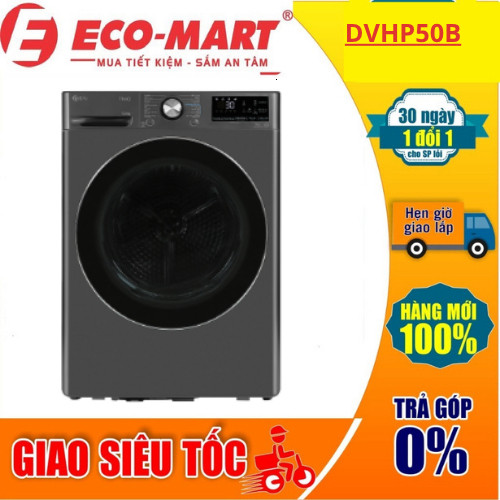 Máy sấy LG DVHP50B Inverter 10.5 kg bơm nhiệt  ( Tặng giao lắp đặt miễn phí)