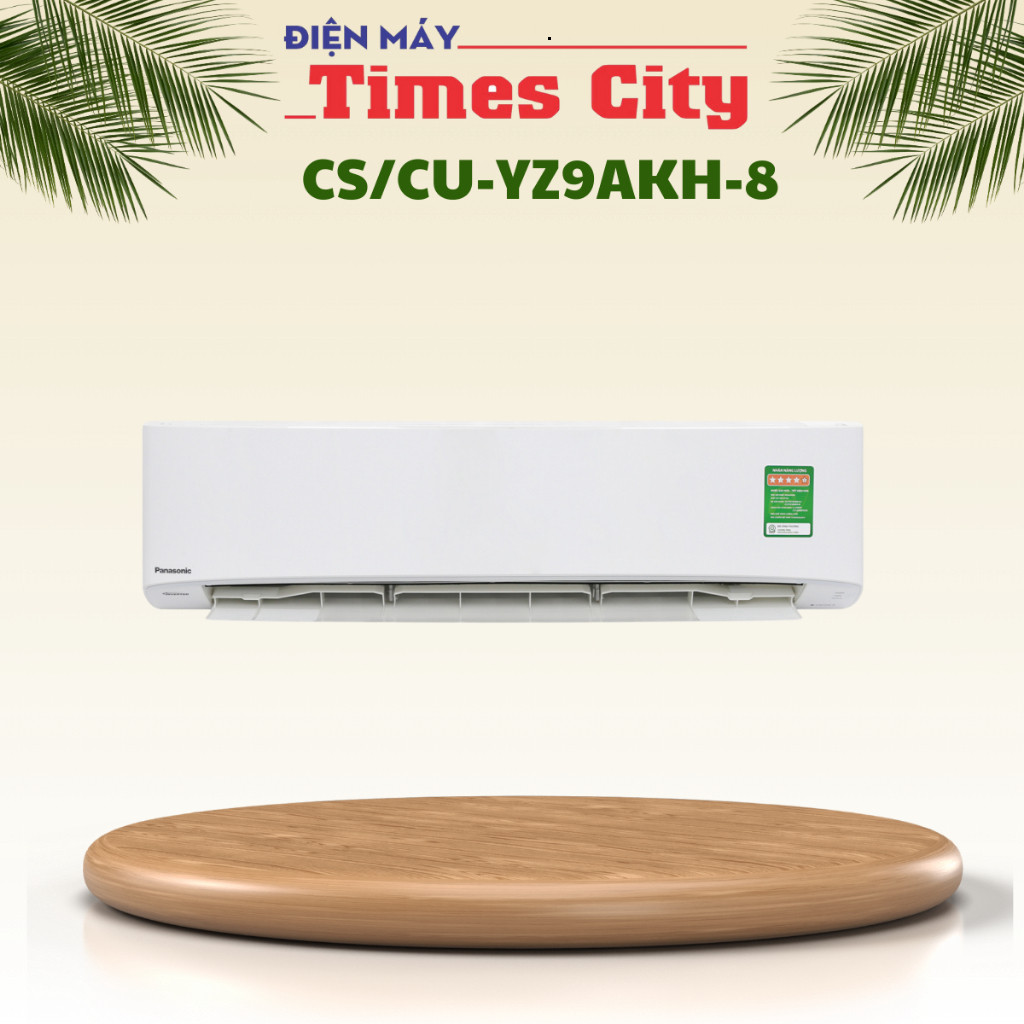 Điều hòa Panasonic inverter 9000 2 chiều CS/CU-YZ9AKH-8 tiêu chuẩn