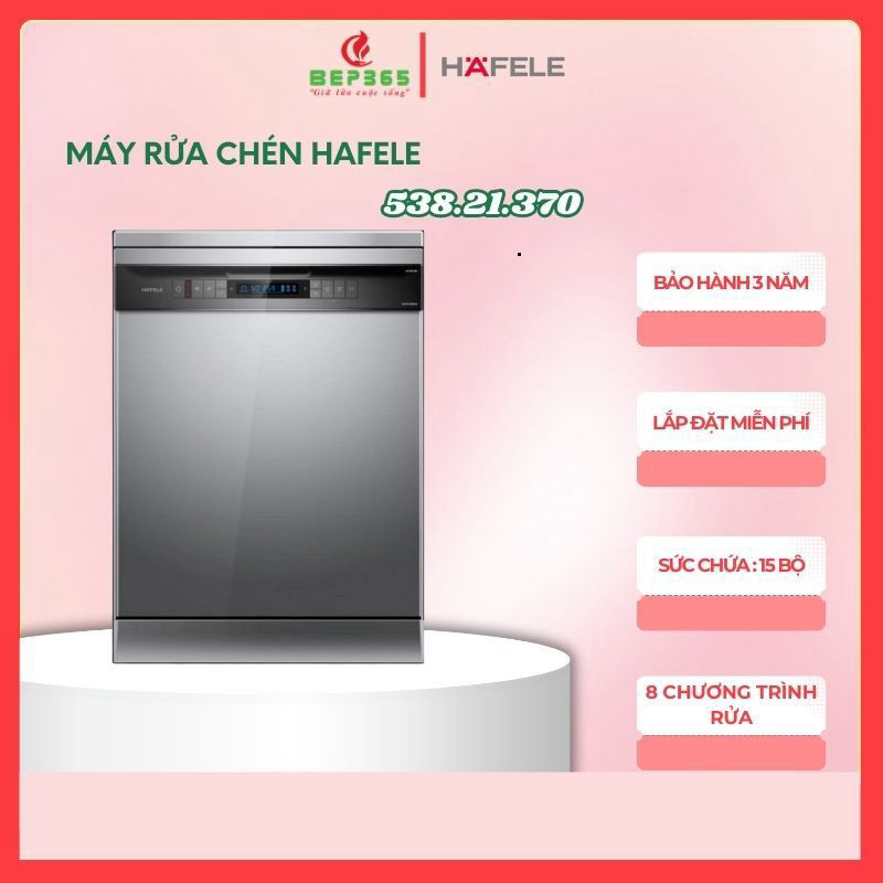 Máy Rửa Chén HDW-F6051S Hafele 538.21.370 – Rửa Sạch Sâu – Tiết Kiệm Thời Gian – Dễ Sử Dụng