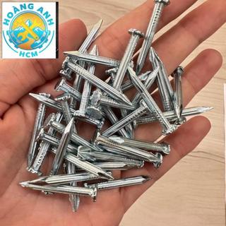 1Kg đinh thép đóng bê tông, đinh thép đóng tường trắng loại tốt đủ kích cỡ Kim khí hoàng anh HCM