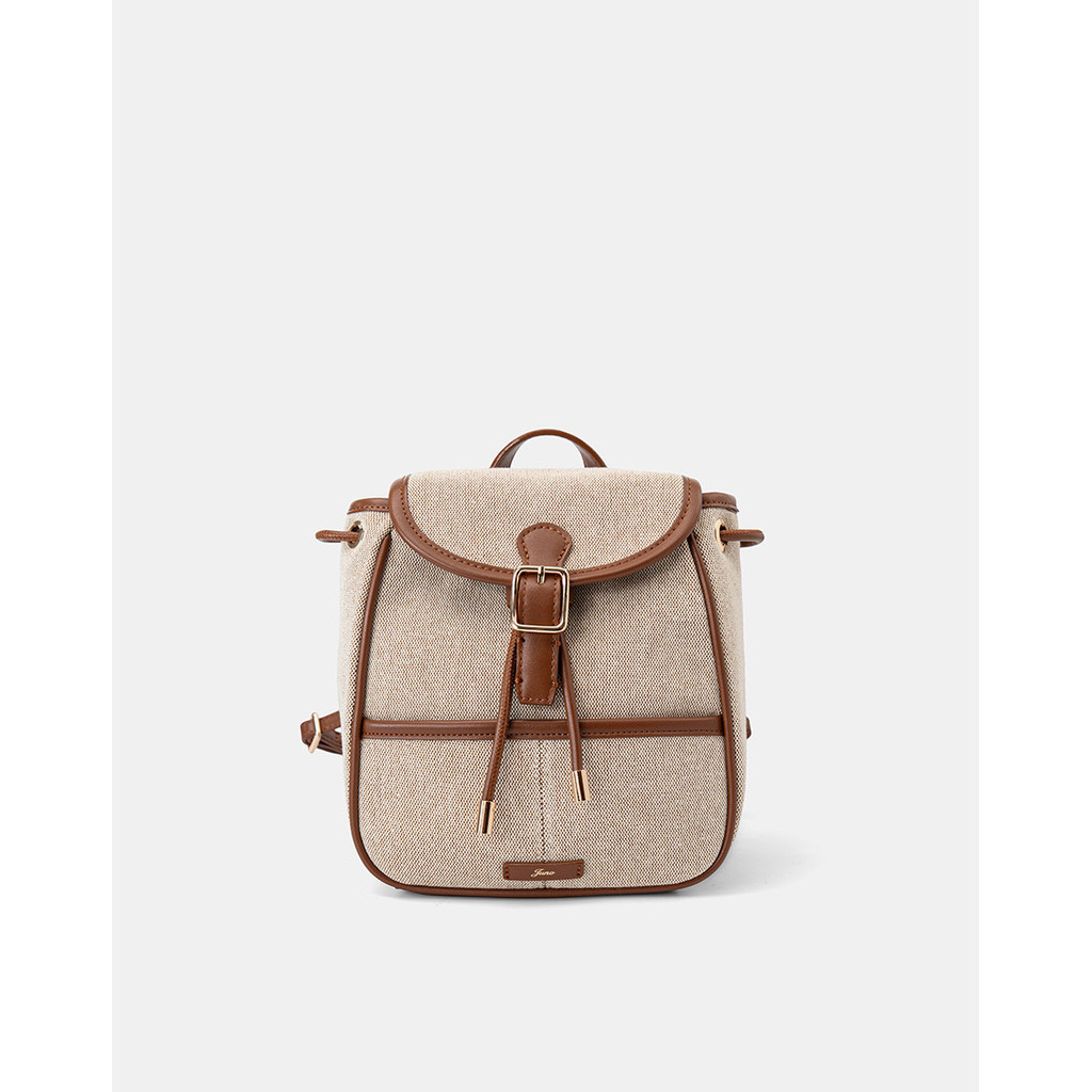 Balo Nữ Thời Trang JUNO Nắp Gập Rút Dây Trang Trí Khoá BL187