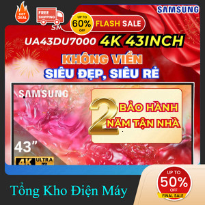 ib shop ✔️_   Smart Tivi Crystal UHD Samsung 4K 43 inch UA43DU7000 _ib đặt hàng _hàng mới