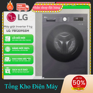 ib shop ✔️_   FB1209S5M | FB1209S6W  Máy Giặt Lồng Ngang LG Inverter 9 Kg [Toàn Quốc]{GIẢM 10%} _siê