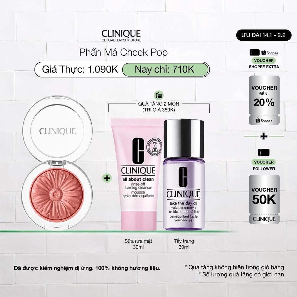 Phấn má hồng tươi tắn trẻ trung Clinique Cheek Pop 3.5g