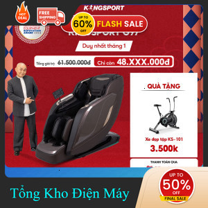 ib shop ✔️_   Ghế massage toàn thân cao cấp KINGSPORT DELUXE G97 chế độ massage 3D Ultra, 10 chư _hà