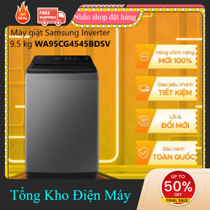 ib shop ✔️_   WA95CG4545BDSV  Máy giặt Samsung Inverter 9.5 kg WA95CG4545BDSV  GIAO TOÀN QUỐC _siêu 