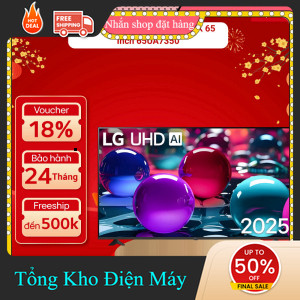 ib shop ✔️_   Smart Tivi LG AI 2025 UHD 4K 65 Inch 65UA7350 _siêu khuyến mãi _hàng mới