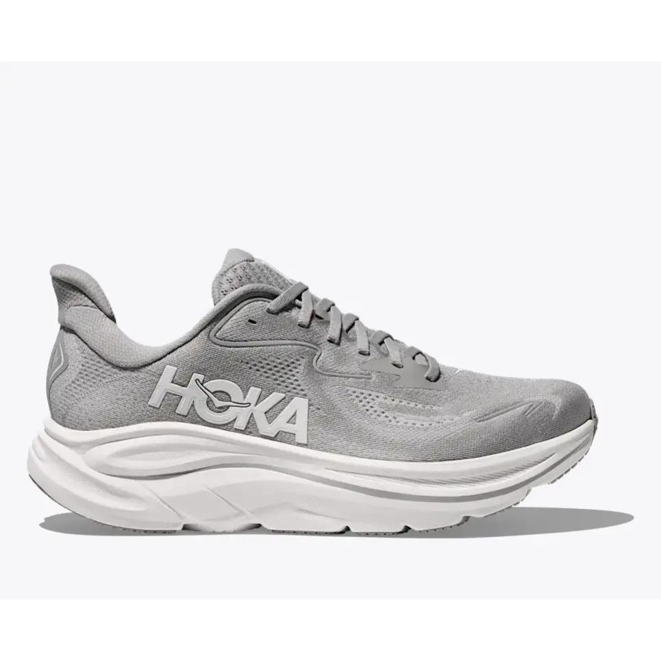 Giày Chính Hãng Hoka Clifton 10 Grey White