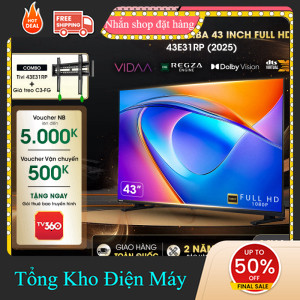 ib shop ✔️_   Smart Tivi Toshiba 43 inch Full HD 43E31RP, Giá Treo Tivi C3FG, Giao Hàng Toàn Quốc _s