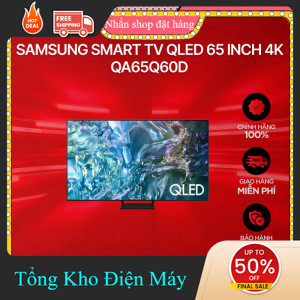 ib shop ✔️_   [Miễn phí giao  Không lắp đặt] Samsung Smart TV QLED 65 inch 4K QA65Q60D _siêu khuyến 