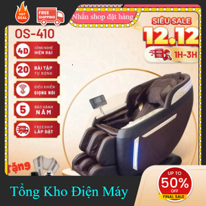 ib shop ✔️_   [Con lăn 4D] Ghế massage toàn thân cao cấp OS  410 chức năng kéo giãn toàn thân chuyên