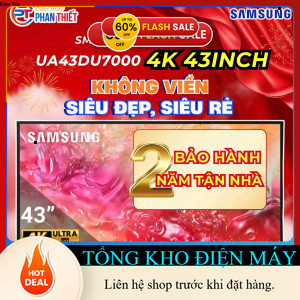 ib shop ✔️_   Smart Tivi Crystal UHD Samsung 4K 43 inch UA43DU7000 _ib đặt hàng _hàng mới
