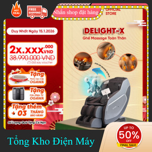 ib shop ✔️_   Ghế massage toàn thân OGAWA Delight X Trục SL Track, con lăn lòng bàn chân và bắp chân