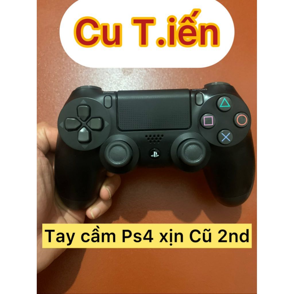 Tay cầm Ps4 Fat/Slim /Ps4 pro cũ đã qua sử dụng bảo hành 1 tuần tay game ps4 Fat Slim Pro cũ second 