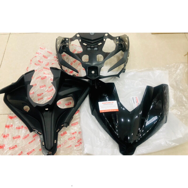 Combo mặt nạ exciter 155 abs, Mặt nạ ex155 ABS chính hãng YAMAHA(mặt nạ màu liên hệ shop)