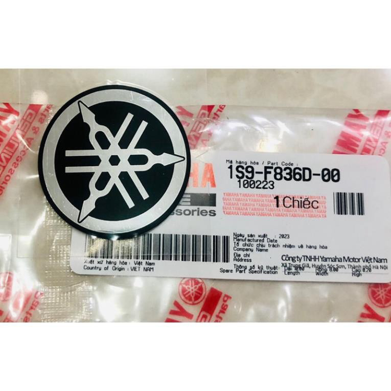 Tem logo YAMAHA, logo yamaha exciter chính hãng yamaha(số lượng 1)1s9f836d10