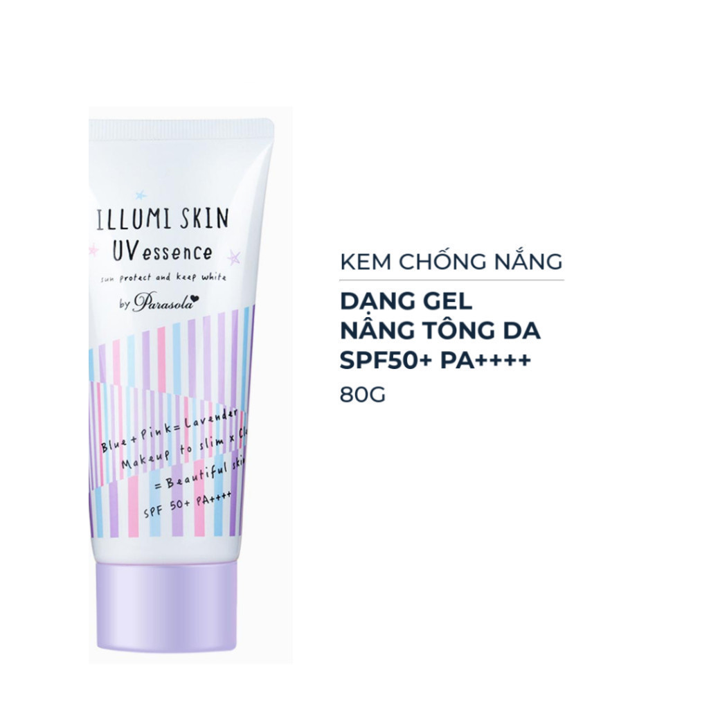 Kem Chống Nắng Naris Cosmetic 50+ PA++++ Parasola Illuminance Skin UV Essence 80g